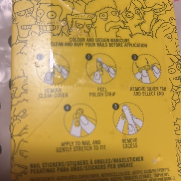 The Simpsons MAC nail stickers - Picture 5 of 5
